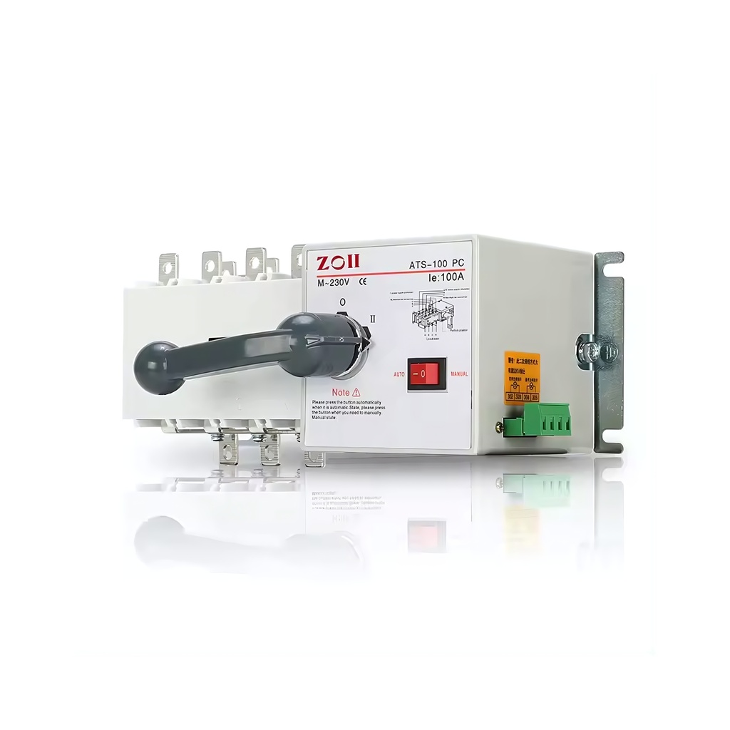 ZOII ATS 4P 100A with button