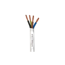 Afandi Round Cable 4*6 شريط مبروم أبيض