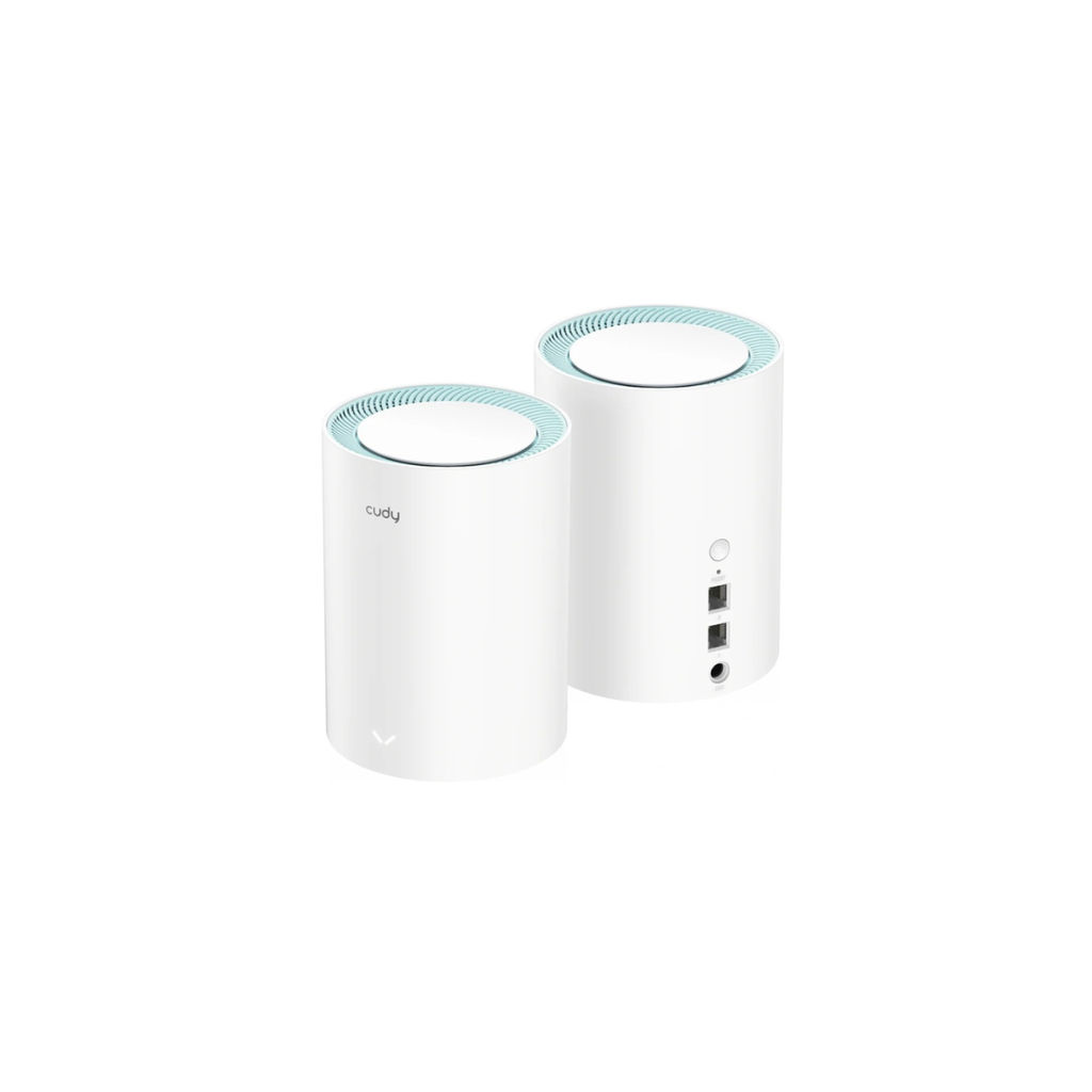 Cudy AC1200 Dual Band Whole Home Wi-Fi Mesh System, Model: M1300 2-pack